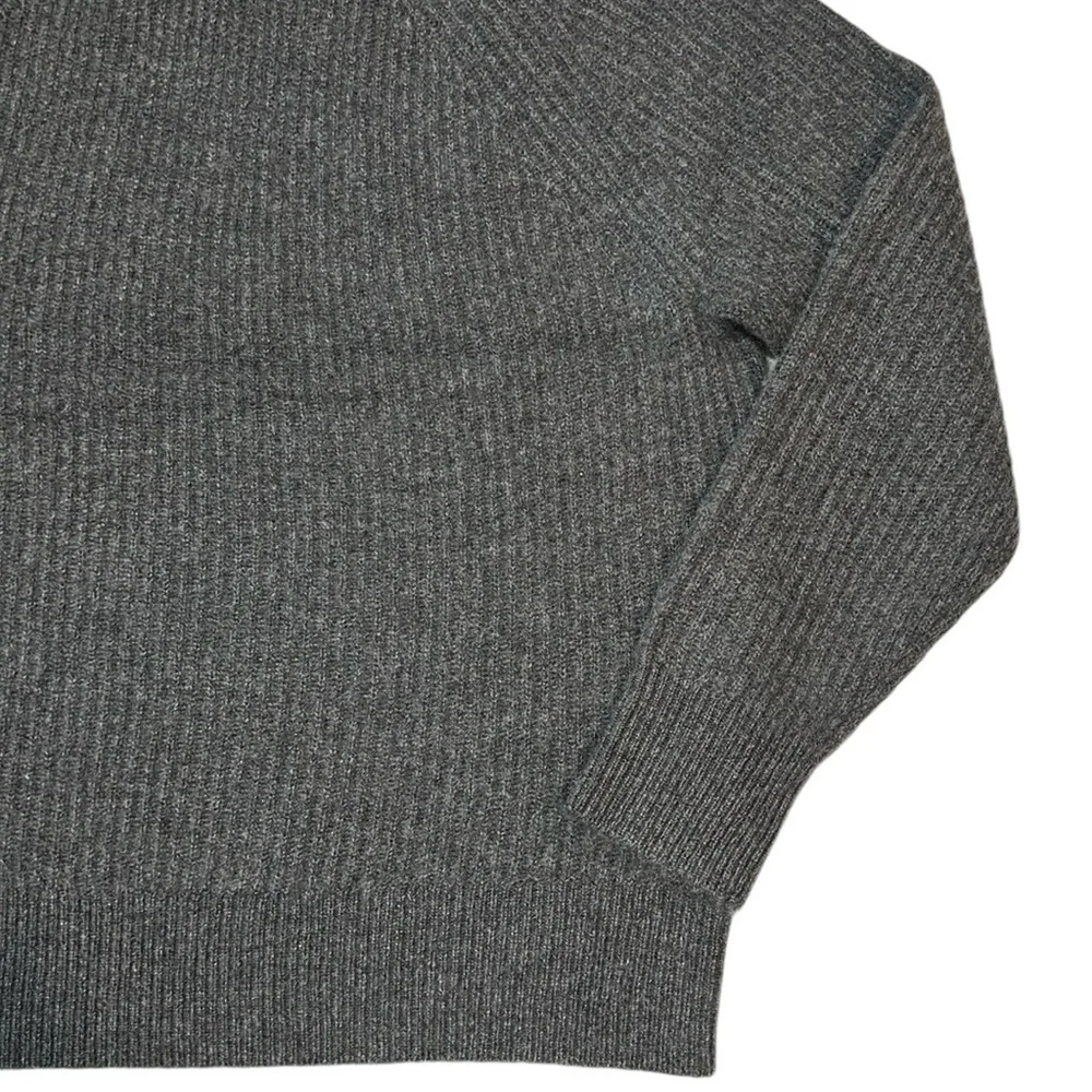 J. Crew Cashmere Ribbed Turtleneck Sweater